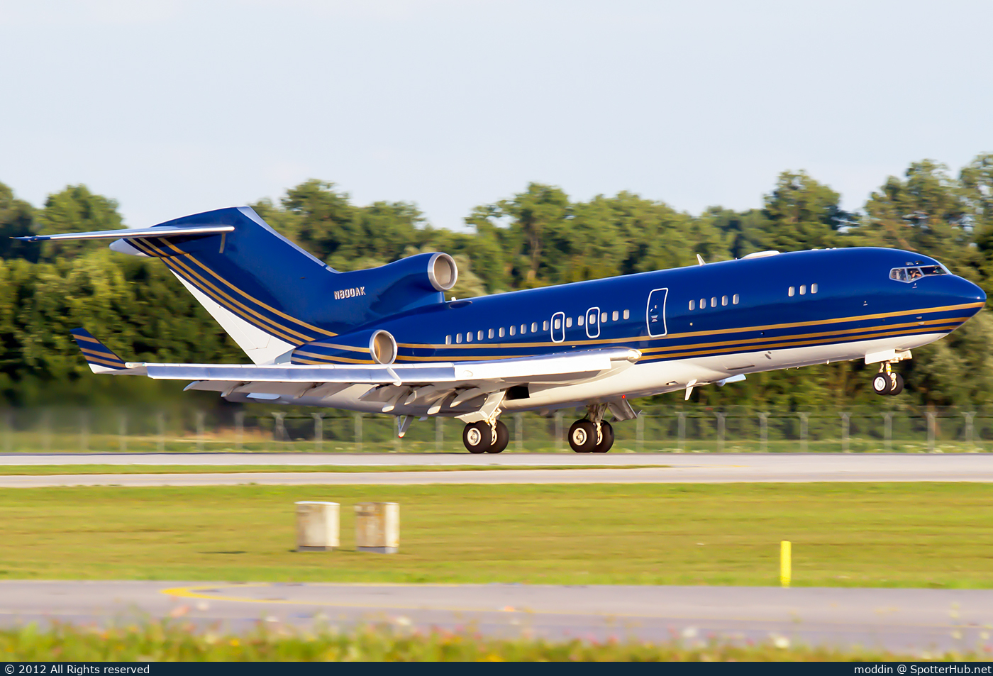 Photo of N800AK - Boeing 727-23(RE) operated by Peninsula Aviation