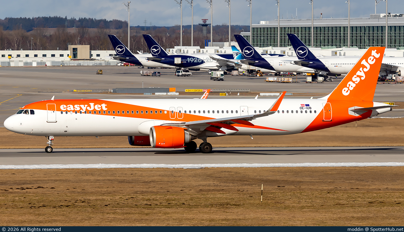Photo of OE-IUB - Airbus A321-251NX operated by easyJet Europe