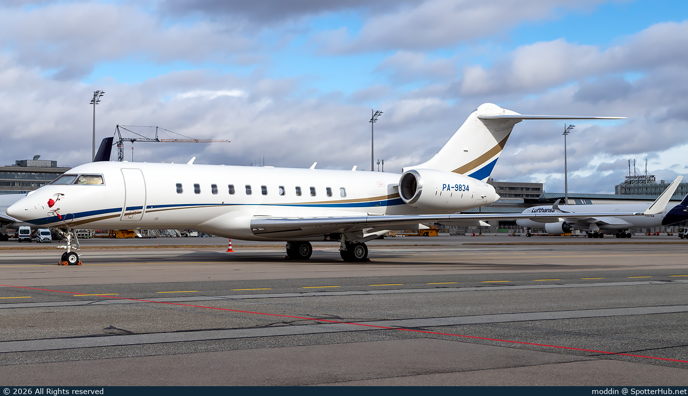 Photo of PA-9834 - Bombardier Global 5000 operated by Government of Pakistan