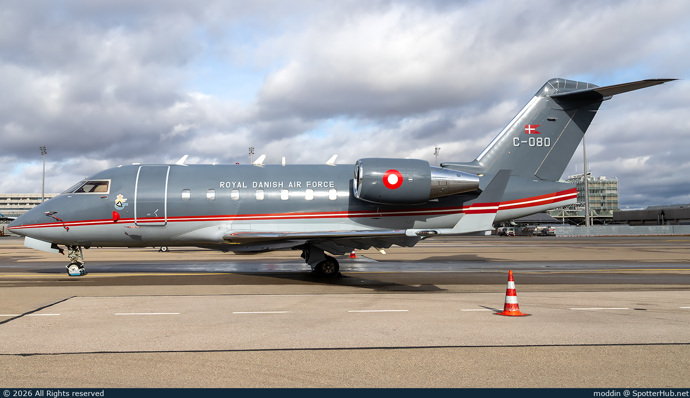 Photo of C-080 - Bombardier Challenger 604 operated by Royal Danish Air Force