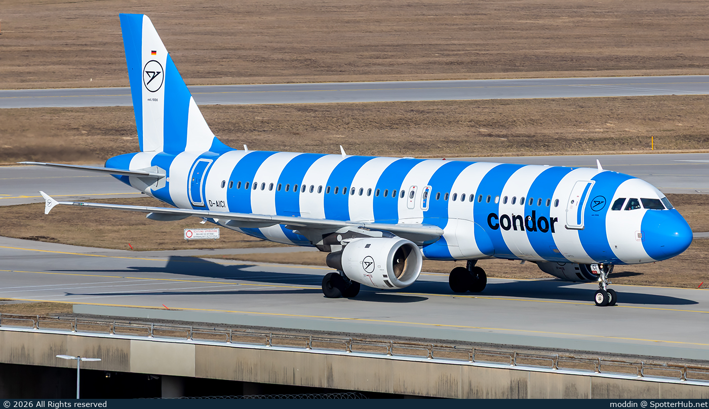 Photo of D-AICI - Airbus A320-212 operated by Condor