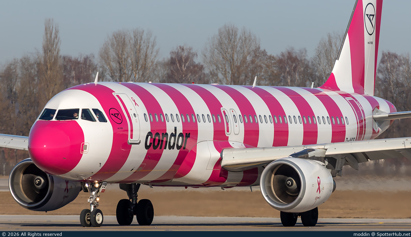 Photo of D-AICS - Airbus A320-214 operated by Condor
