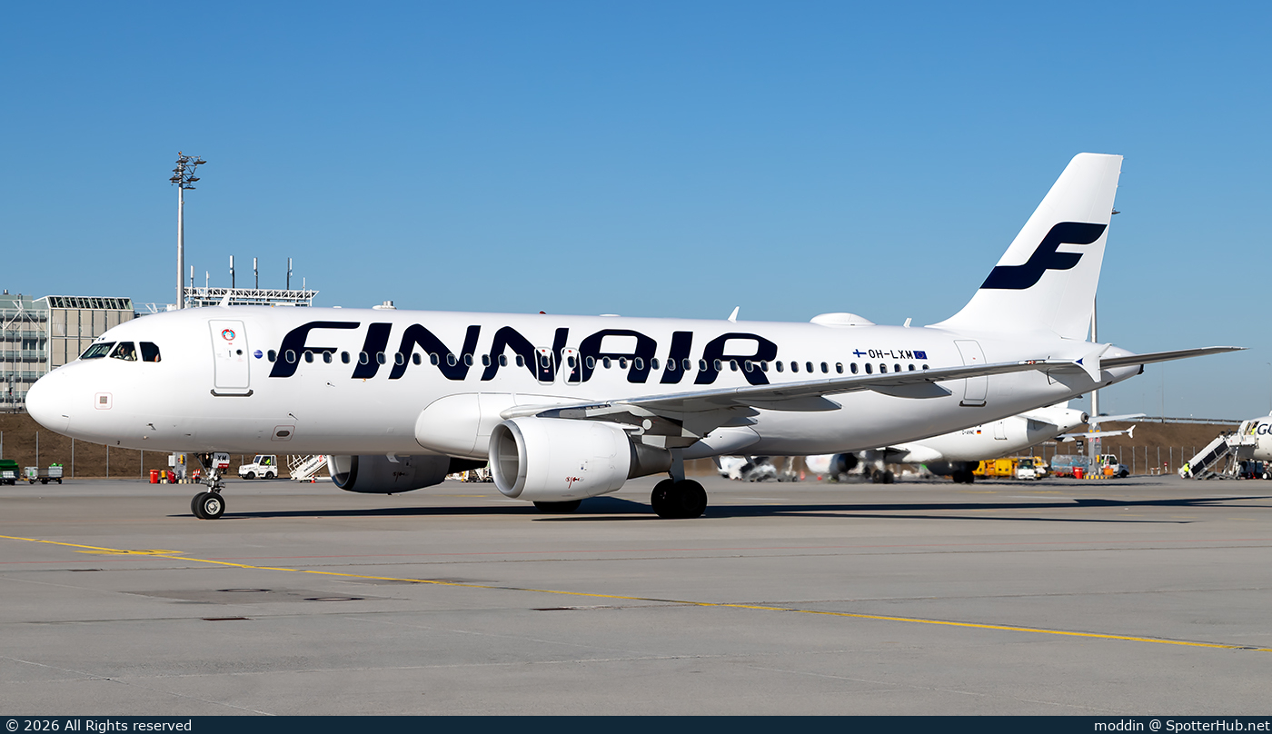 Photo of OH-LXM - Airbus A320-214 operated by Finnair