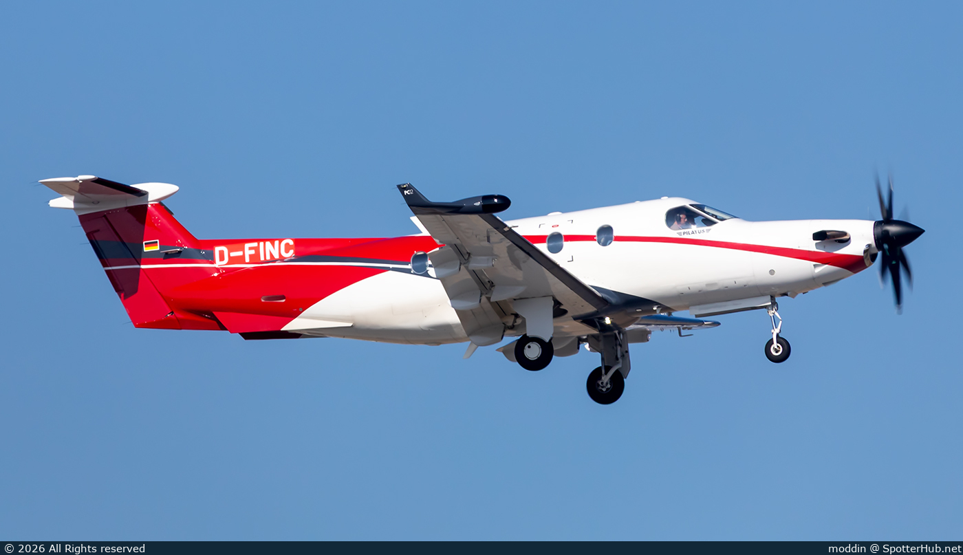 Photo of D-FINC - Pilatus PC-12/45 operated by INflight Charter