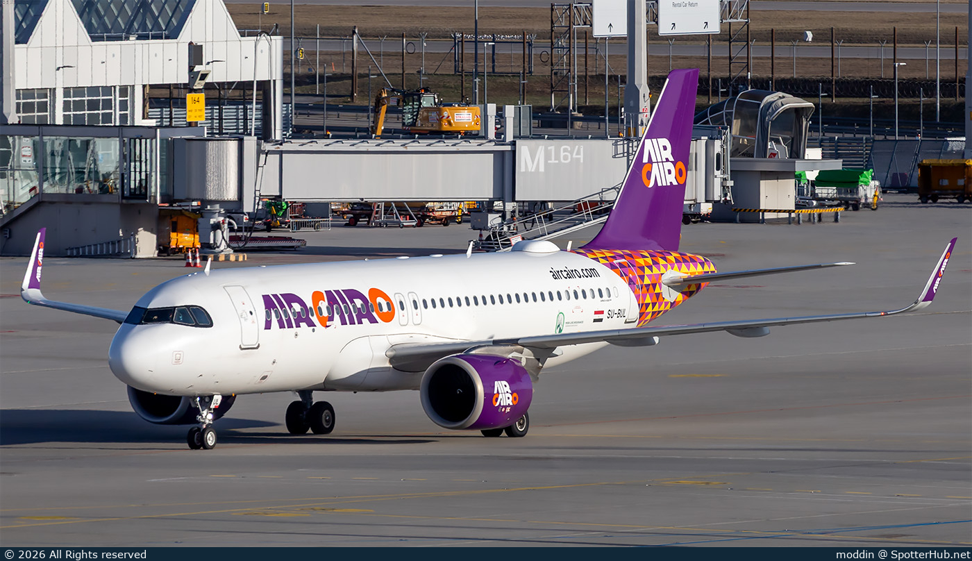 Photo of SU-BUL - Airbus A320-251N operated by Air Cairo