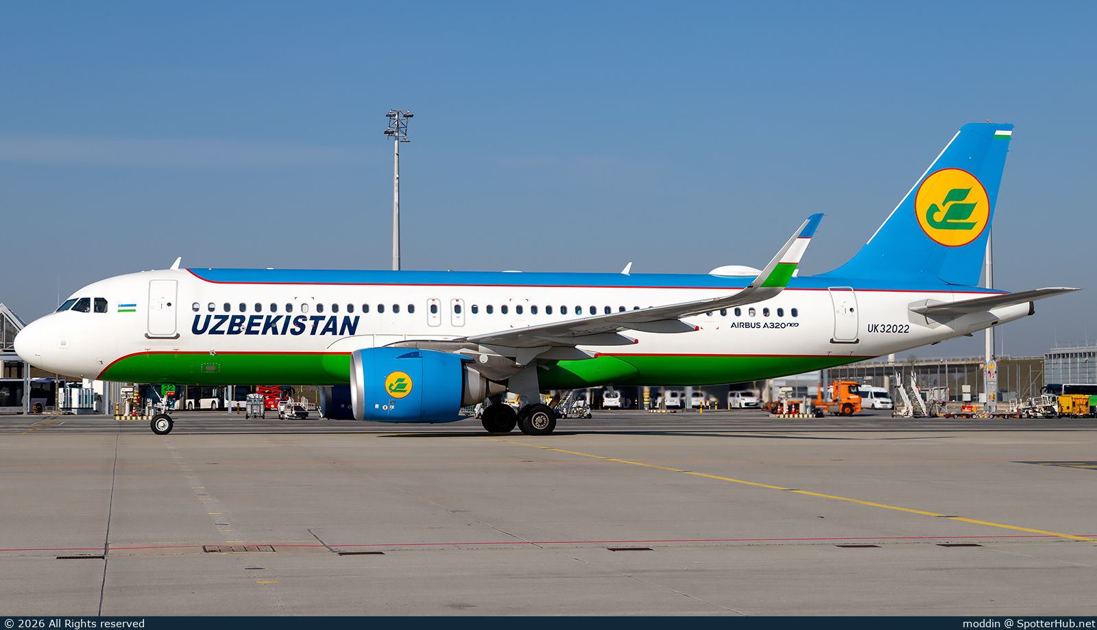 Photo of UK32022 - Airbus A320-251N operated by Uzbekistan Airways