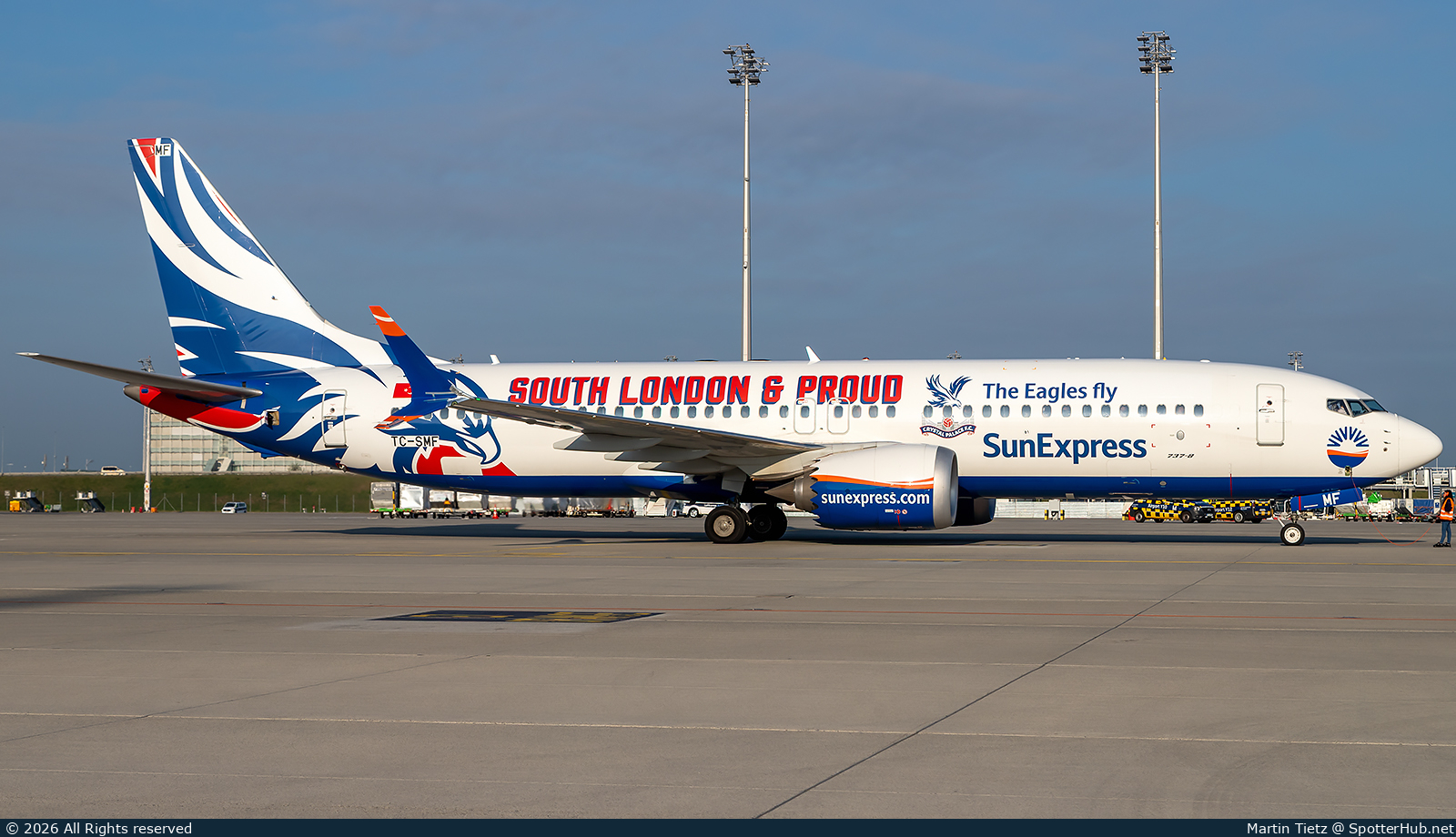 Photo of TC-SMF - Boeing 737 MAX 8 operated by SunExpress