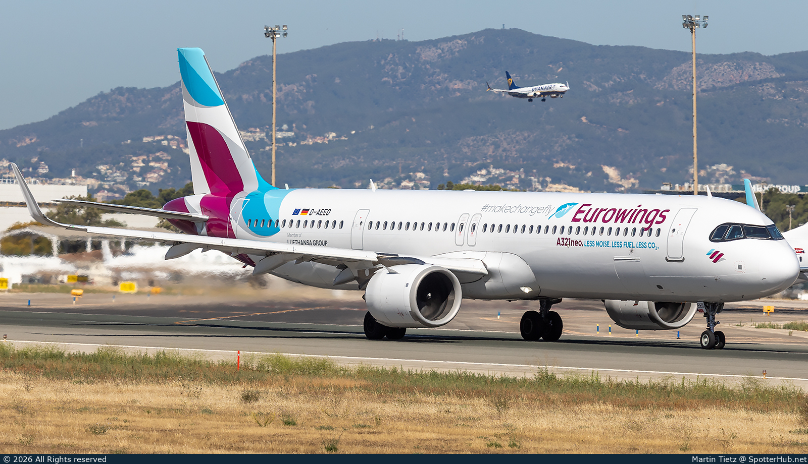 Photo of D-AEED - Airbus A321-251NX operated by Eurowings