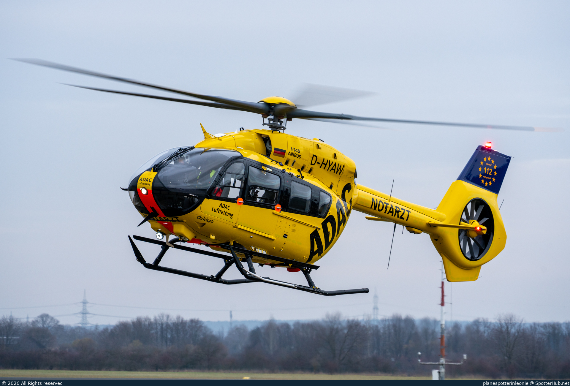 Photo of D-HYAW - Airbus Helicopters H145 operated by ADAC Luftrettung