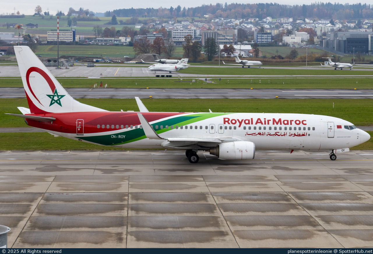 Photo of CN-ROY - Boeing 737-8B6 operated by Royal Air Maroc