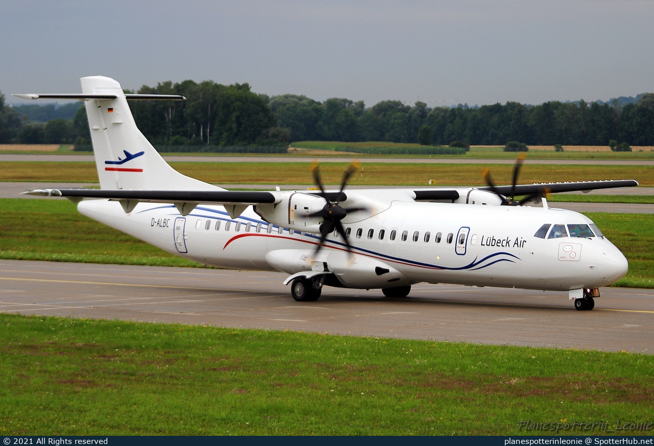 Photo of D-ALBC - ATR 72-500 operated by Lübeck Air (opb Alsie Express)