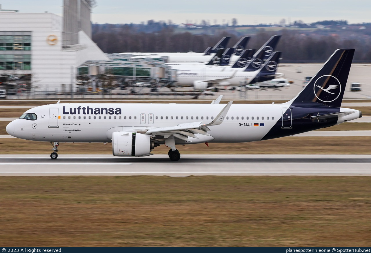 Photo of D-AIJJ - Airbus A320-271N operated by Lufthansa