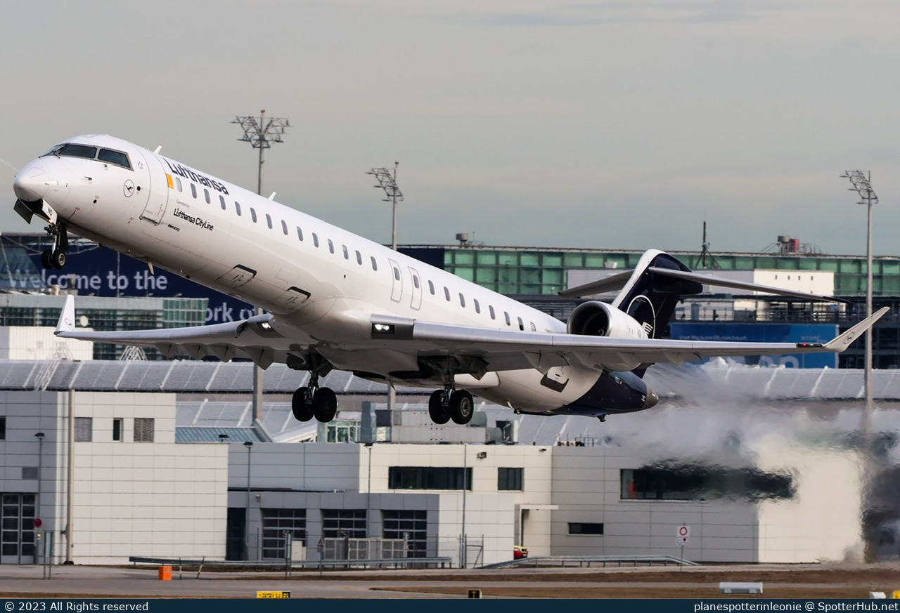 Photo of D-ACND - Bombardier CRJ-900LR operated by Lufthansa CityLine