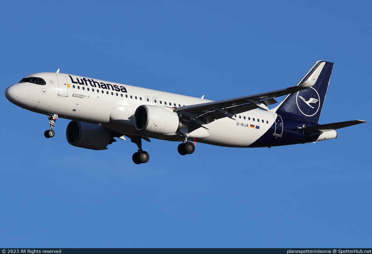 Photo of D-AIJA - Airbus A320-271N operated by Lufthansa
