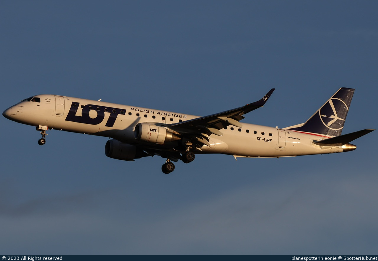 Photo of SP-LMF - Embraer ERJ-190AR operated by LOT Polish Airlines