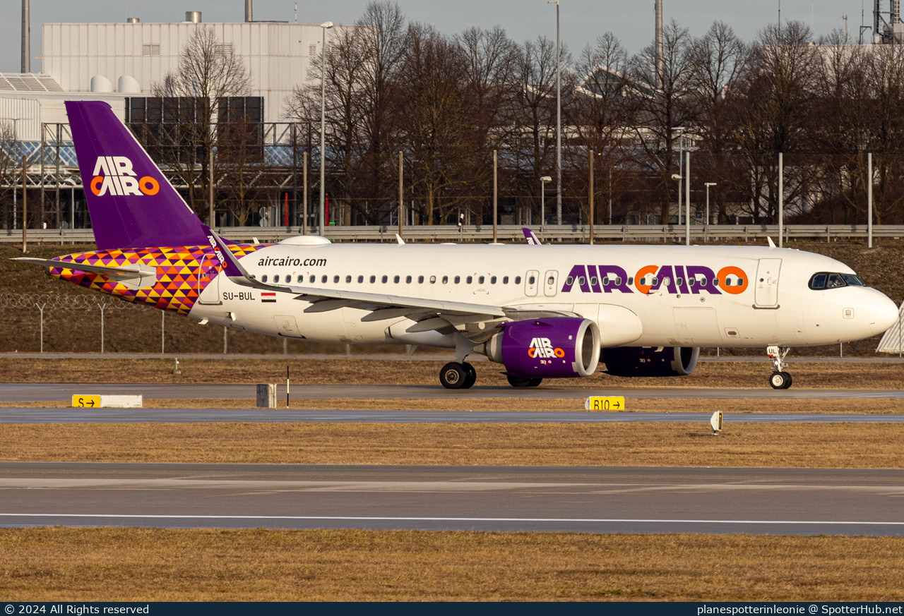 Photo of SU-BUL - Airbus A320-251N operated by Air Cairo