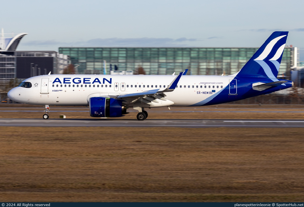 Photo of SX-NEM - Airbus A320-271N operated by Aegean Airlines