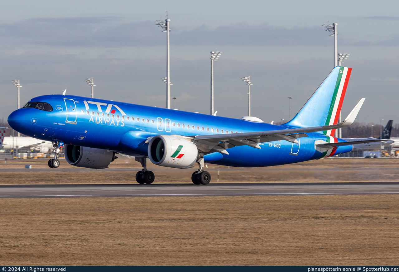 Photo of EI-HOC - Airbus A320-272N operated by ITA Airways