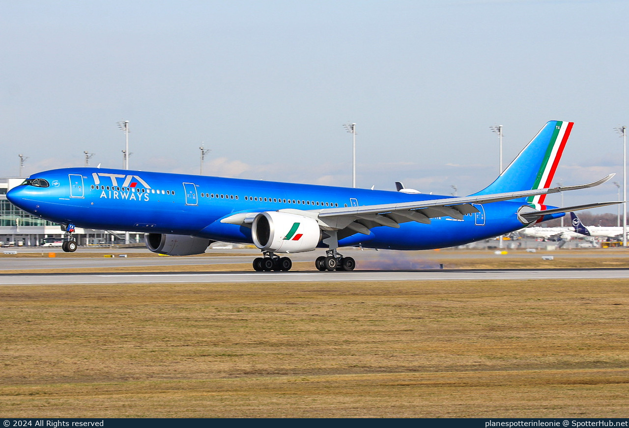 Photo of EI-TYA - Airbus A330-941 operated by ITA Airways
