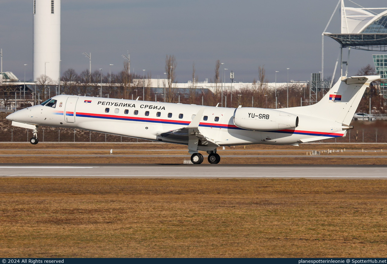 Photo of YU-SRB - Embraer Legacy 600 operated by Government of Serbia