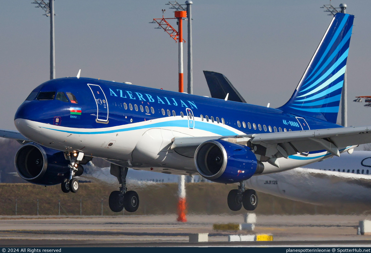 Photo of 4K-8888 - Airbus A319-115(CJ) operated by Government of Azerbaijan