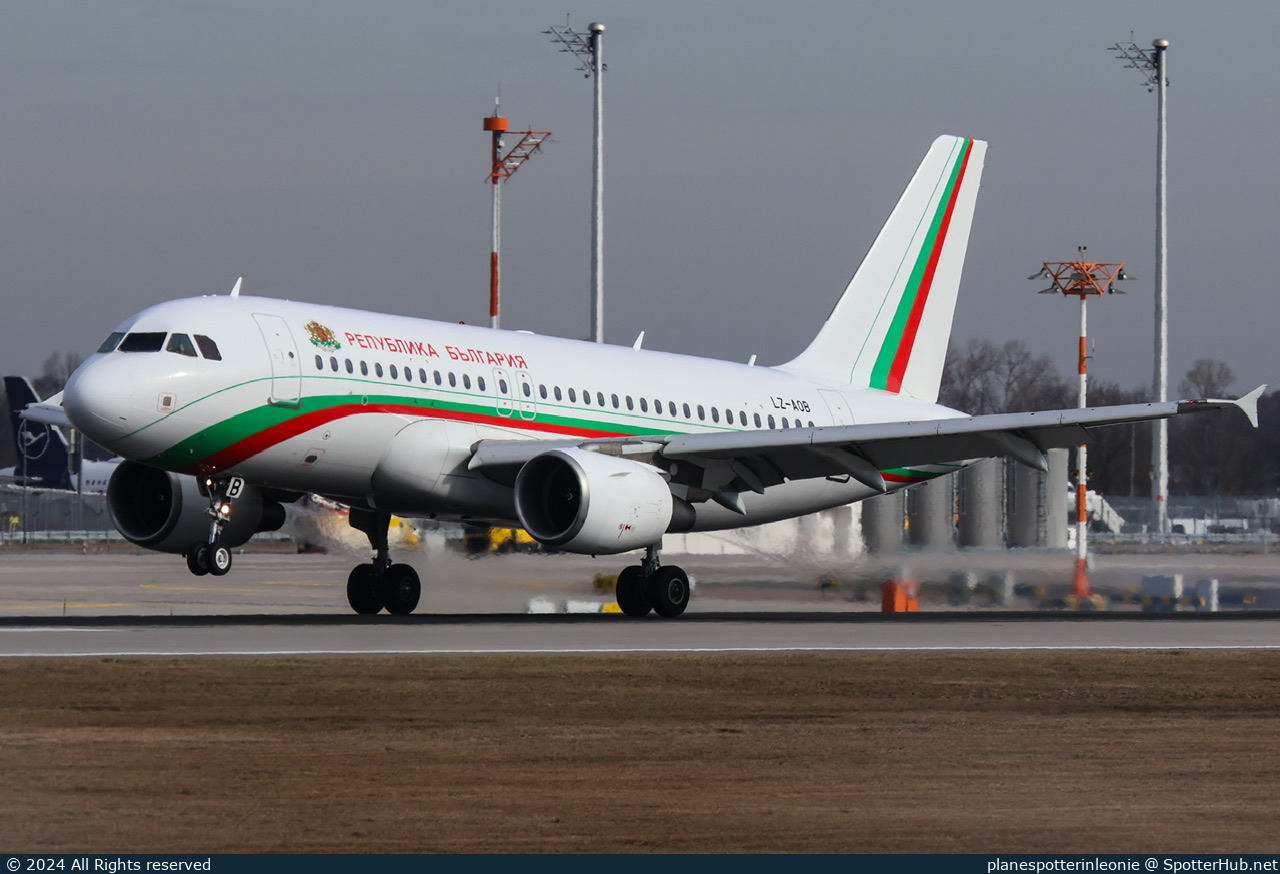 Photo of LZ-AOB - Airbus A319-112 operated by Government of Bulgaria