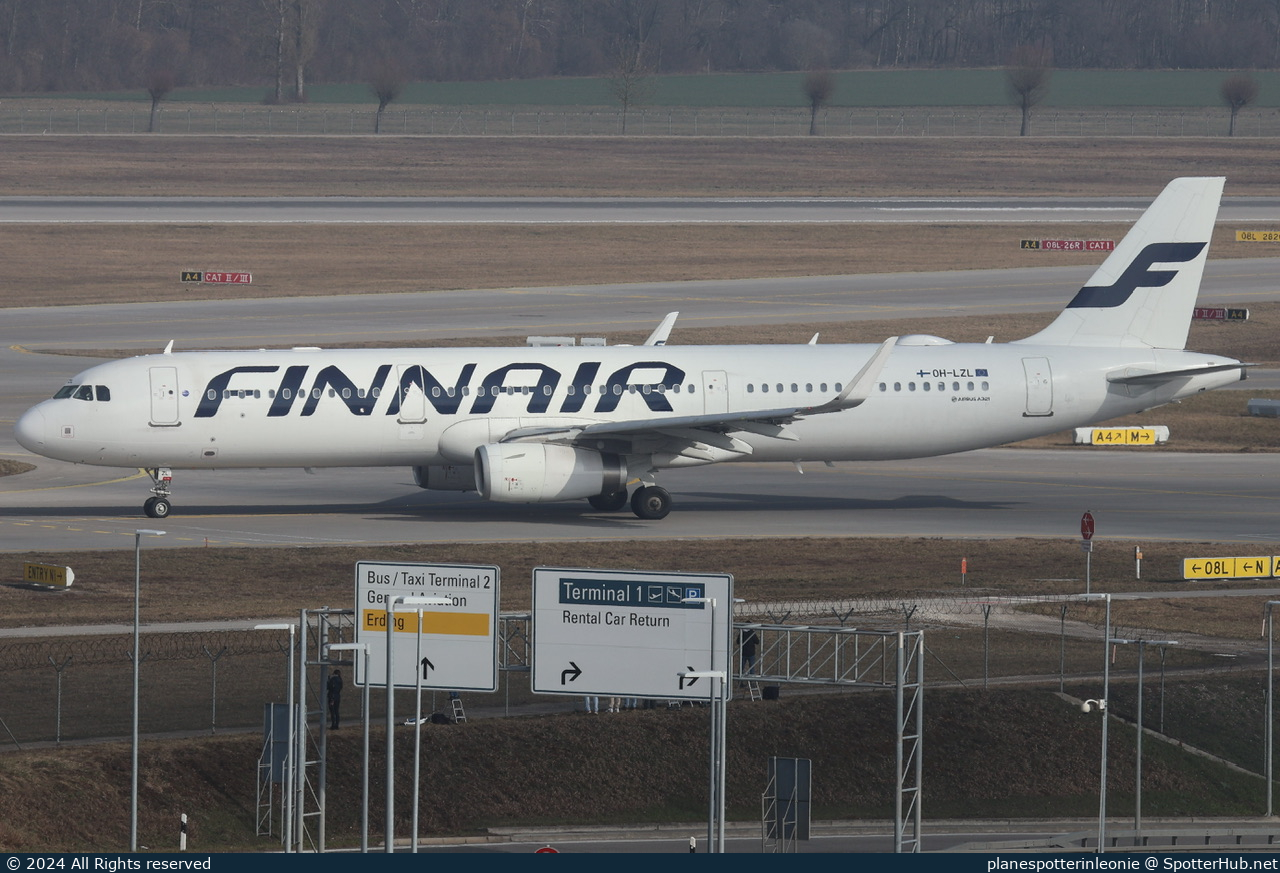 Photo of OH-LZL - Airbus A321-231 operated by Finnair