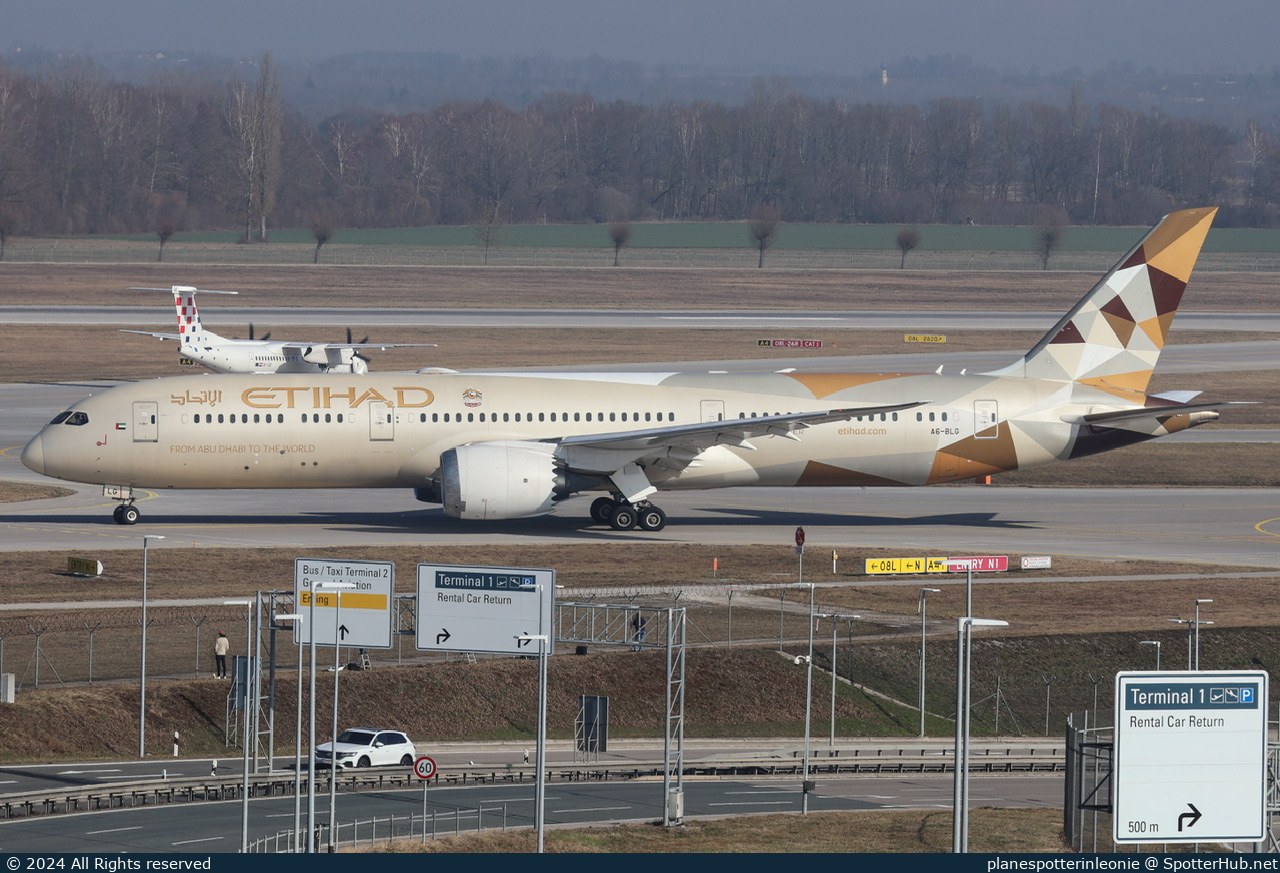 Photo of A6-BLG - Boeing 787-9 Dreamliner operated by Etihad Airways