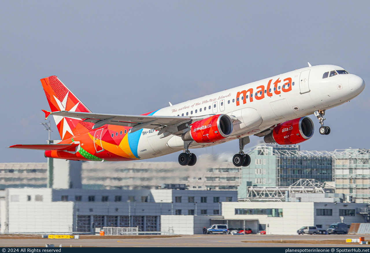 Photo of 9H-AEP - Airbus A320-214 operated by Air Malta