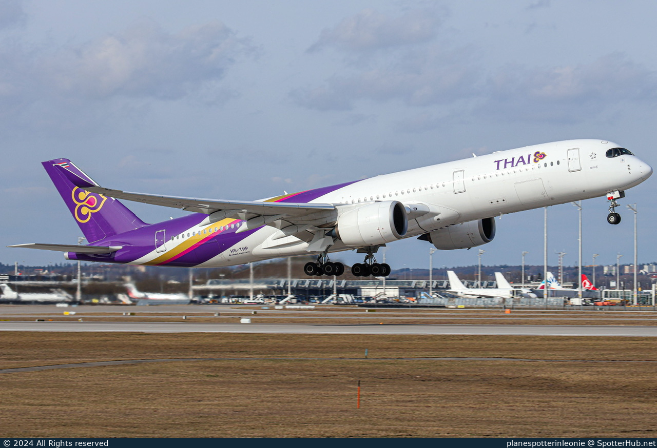 Photo of HS-THP - Airbus A350-941 operated by Thai Airways International