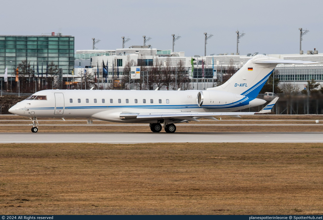 Photo of D-AIFL - Bombardier Global 6000 operated by ACM Air Charter