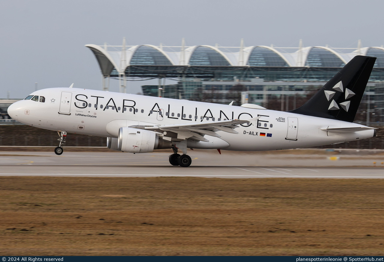 Photo of D-AILX - Airbus A319-114 operated by Lufthansa CityLine