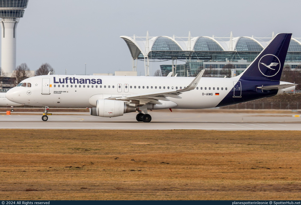 Photo of D-AIWG - Airbus A320-214 operated by Lufthansa