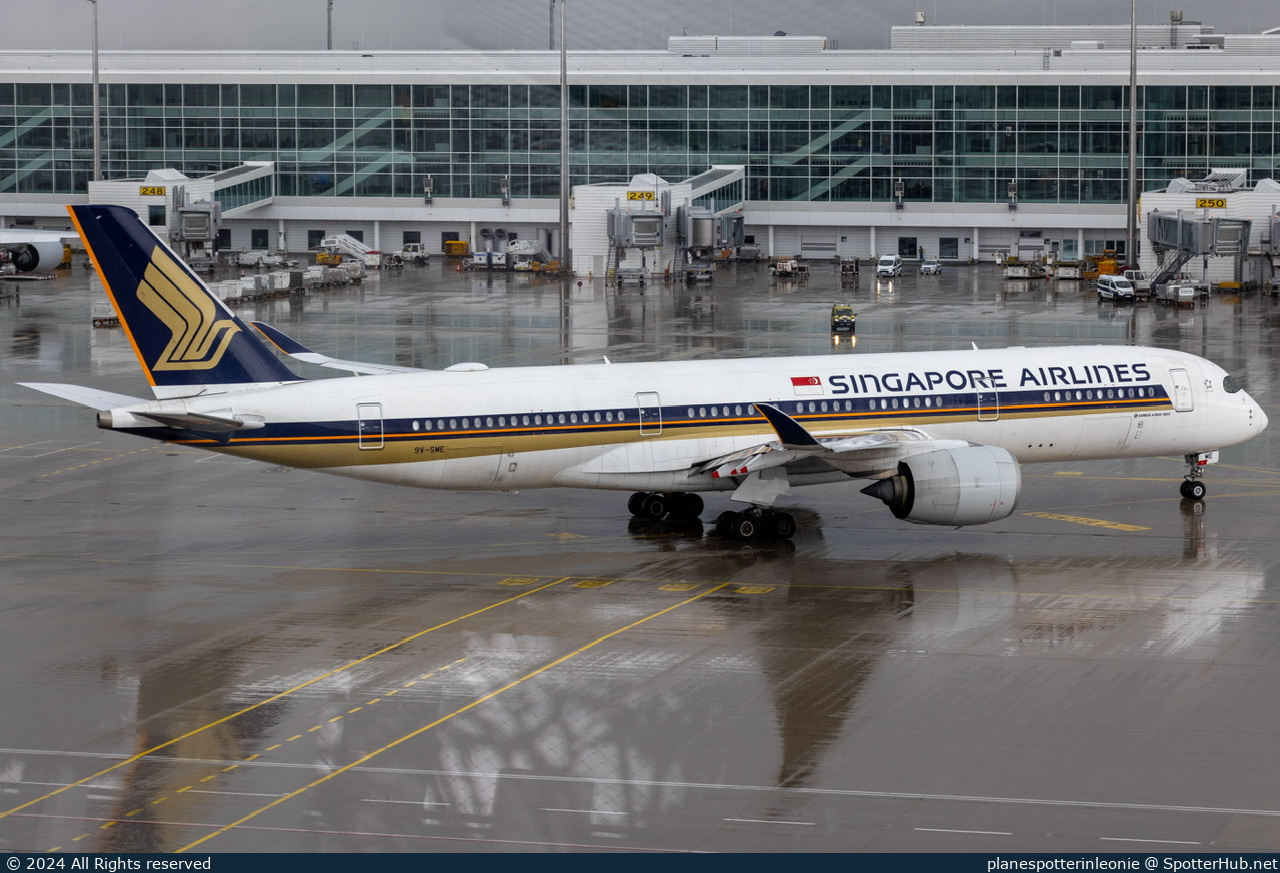Photo of 9V-SME - Airbus A350-941 operated by Singapore Airlines