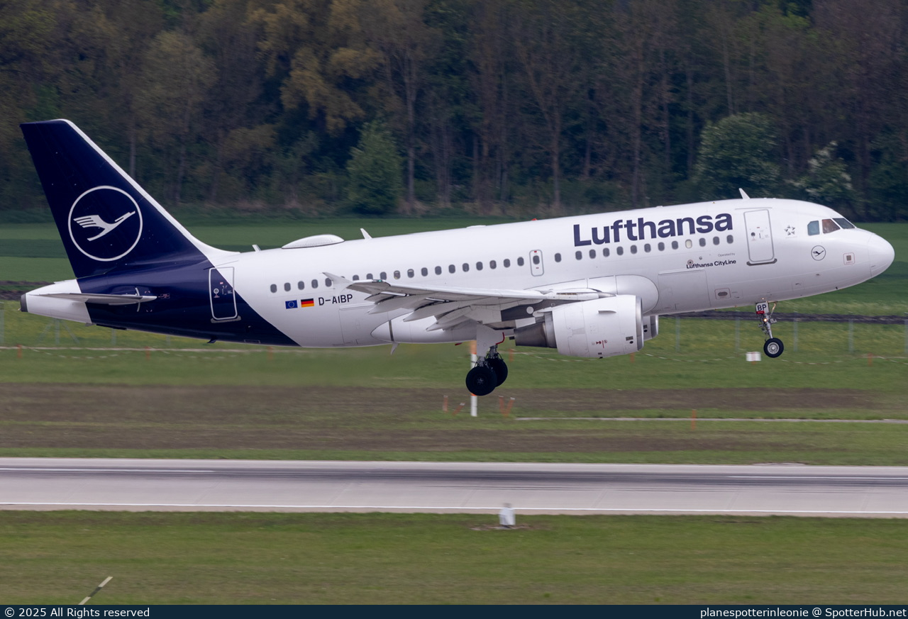 Photo of D-AIBP - Airbus A319-112 operated by Lufthansa CityLine