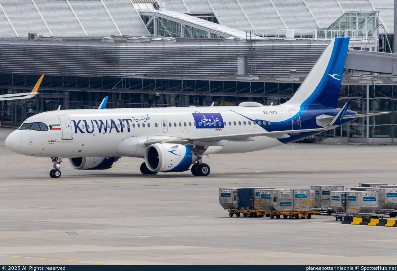 Photo of 9K-AKO - Airbus A320-251N operated by Kuwait Airways
