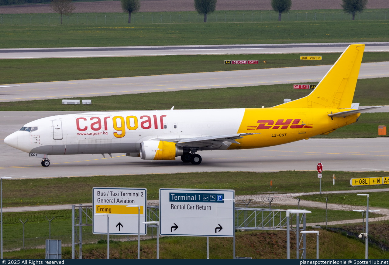 Photo of LZ-CGT - Boeing 737-4Y0(SF) operated by Cargoair