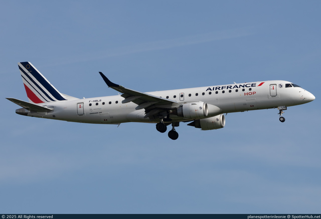 Photo of F-HBLB - Embraer ERJ-190LR operated by Air France HOP