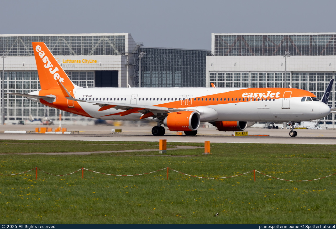 Photo of G-UZMI - Airbus A321-251NX operated by easyJet