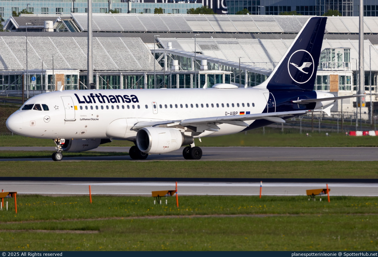Photo of D-AIBP - Airbus A319-112 operated by Lufthansa CityLine