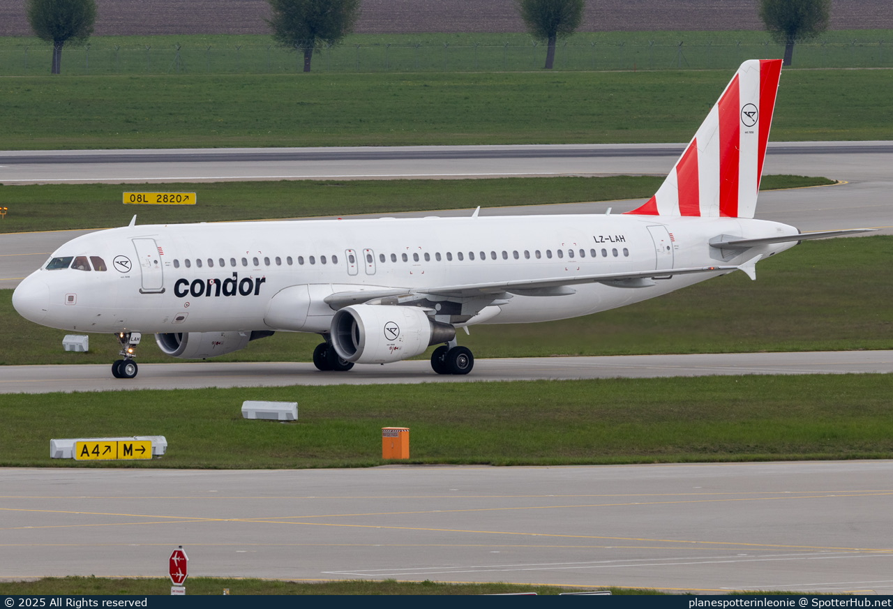 Photo of LZ-LAH - Airbus A320-214 operated by Condor (opb European Air Charter)