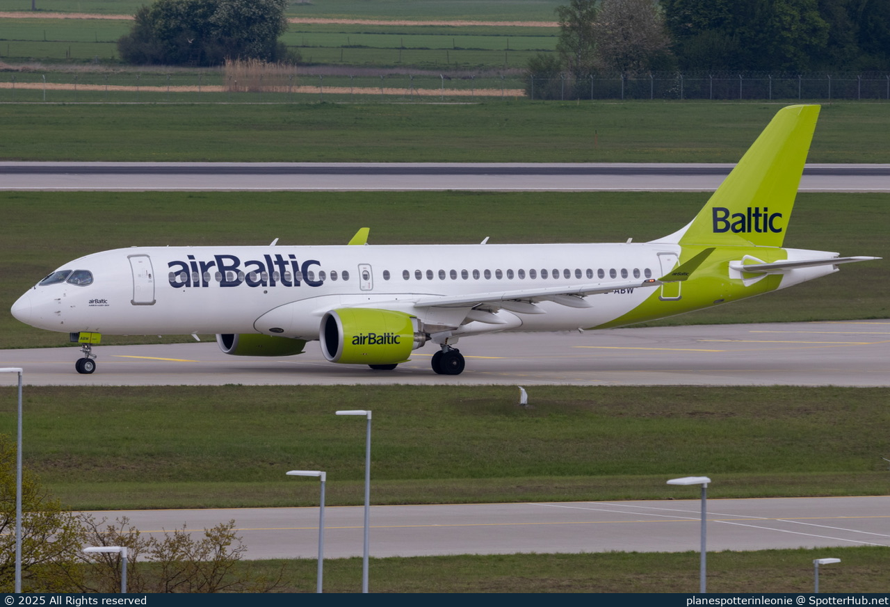 Photo of YL-ABW - Airbus A220-300 operated by airBaltic