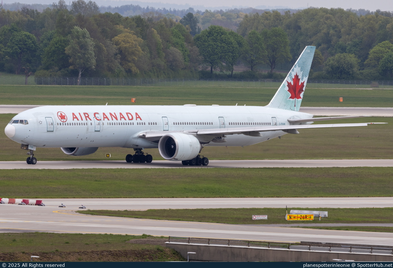 Photo of C-FRAM - Boeing 777-333(ER) operated by Air Canada