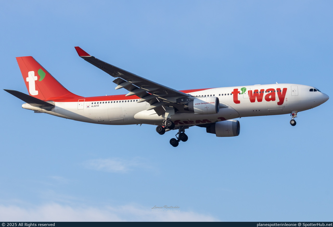 Photo of HL8212 - Airbus A330-223 operated by T'Way Air