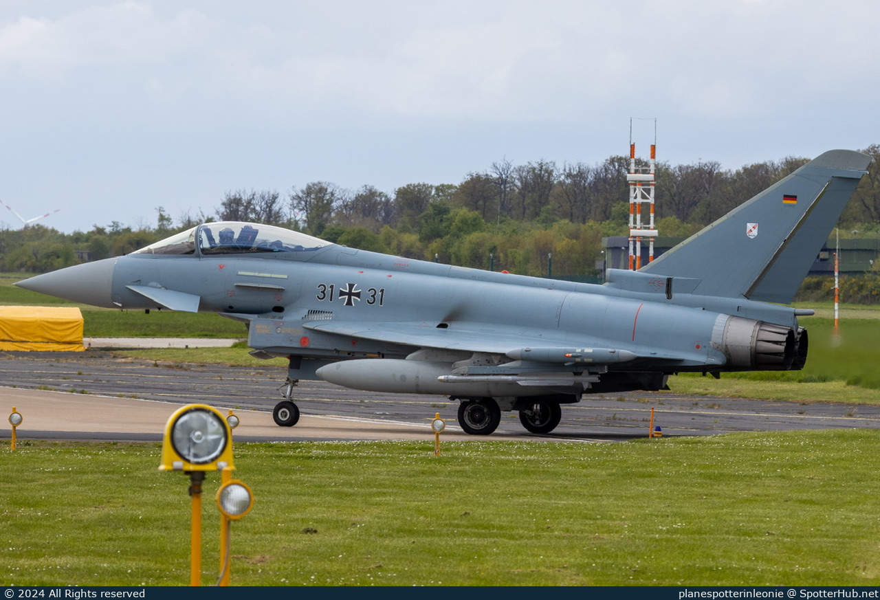 Photo of 31+31 - Eurofighter Typhoon EF-2000 operated by German Air Force