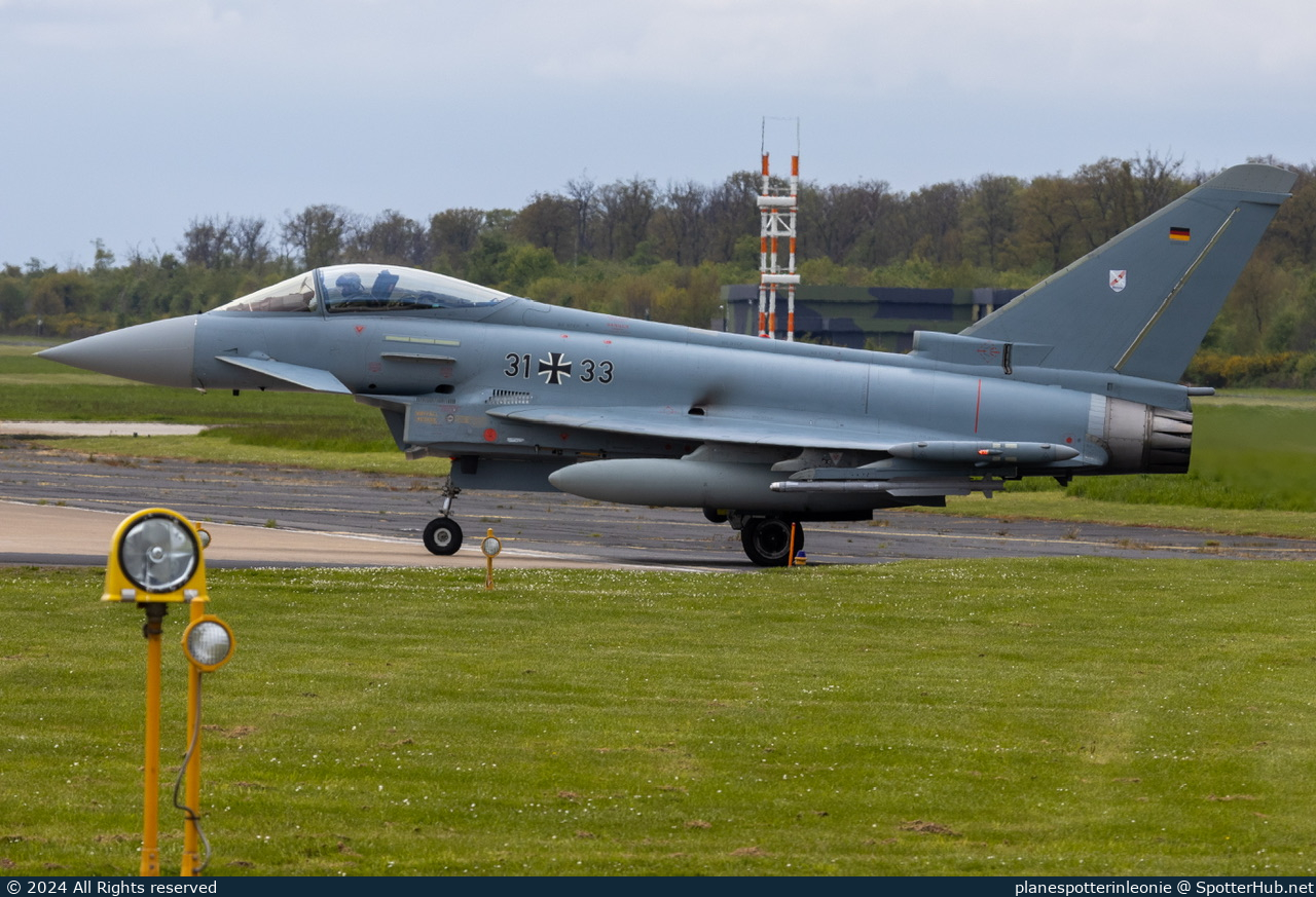 Photo of 31+33 - Eurofighter Typhoon EF-2000 operated by German Air Force