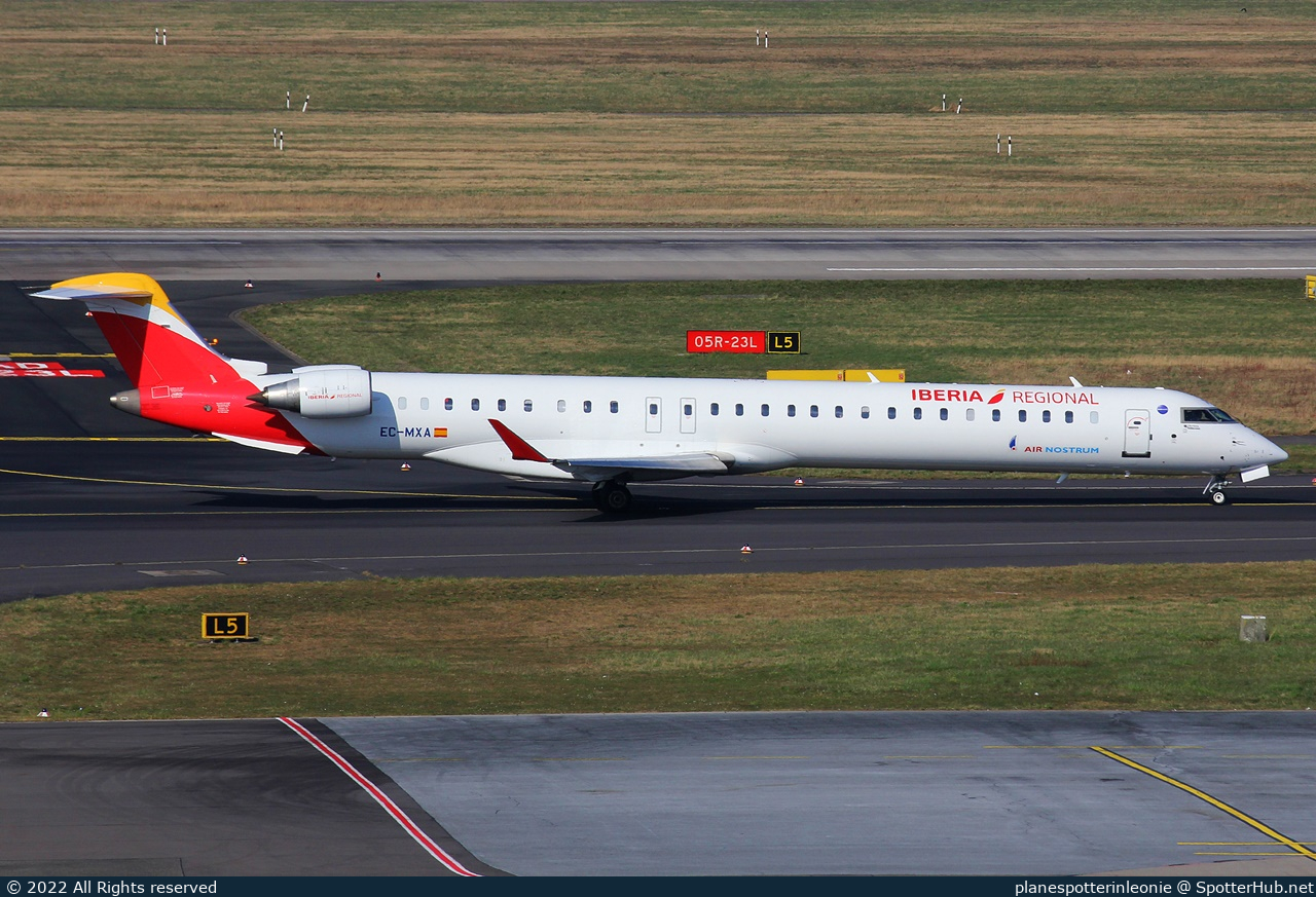 Photo of EC-MXA - Bombardier CRJ-1000 operated by Iberia Regional (opb Air Nostrum)