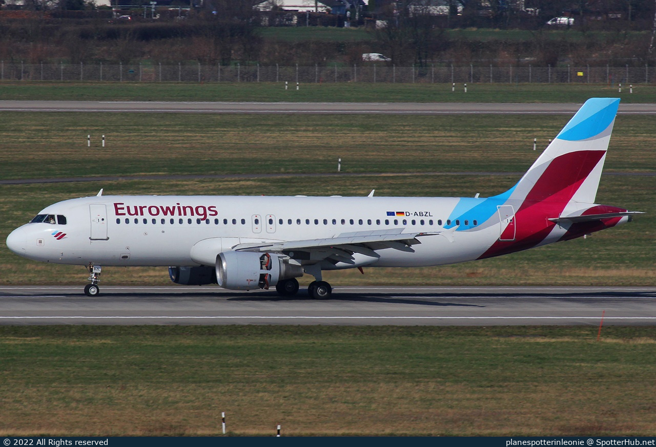 Photo of D-ABZL - Airbus A320-216 operated by Eurowings