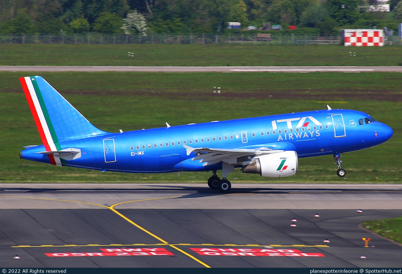 Photo of EI-IMX - Airbus A319-111 operated by ITA Airways