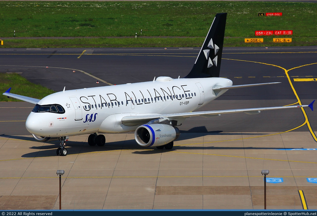 Photo of OY-KBP - Airbus A319-132 operated by SAS Scandinavian Airlines